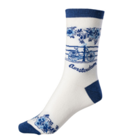 Sokken - Amsterdam - Delfts Blauw - 36/41