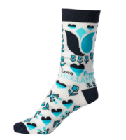 Souvenir Sokken - Love From Holland - Delfts Blauw
