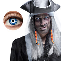 Lenzen Halloween - Kleurlenzen - Bliksem Blue-White - Weeklenzen Lenzen Halloween - Kleurlenzen - Bliksem Blue-White - Weeklenzen