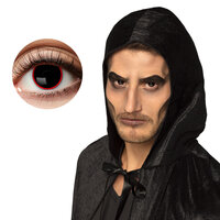 Lenzen Halloween - Kleurlenzen - Demon Black-Red - Weeklenzen Lenzen Halloween - Kleurlenzen - Demon Black-Red - Weeklenzen