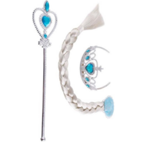 Prinsessen Set - Kroontje - Staf - Staart - Kinderen Prinsessen Set - Kroontje - Staf - Staart - Kinderen