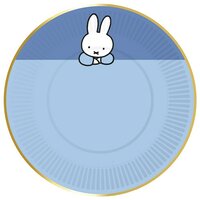 Nijntje Bordjes - Blauw - 8 Stuks