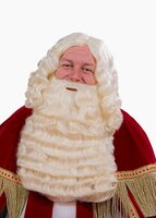 Sinterklaas Pruik en Baard - Populair Kunsthaar - Luxe Bewaardoos