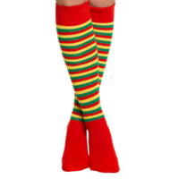 Kniekousen Katoen - Rood-Geel-Groen