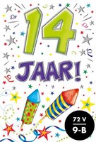 Verjaardagskaart - That Funny Age - 14 jaar - met Envelop