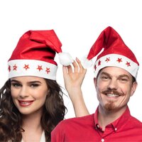 Kerstmuts - Sterren met Verlichting