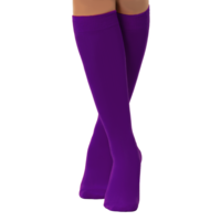 Kniekousen Katoen - Paars