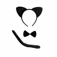 Katten Set Zwart - 3 delig - Dieren Set