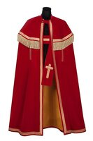 Sinterklaas mantel fluweel katoen Bram model