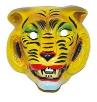 Dieren Masker - Tijger - Plastic - Volwassenen