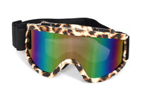 Skibril Panter Print - Aprés Ski - Fout Feest - Volwassenen  Skibril Panter Print - Aprés Ski - Fout Feest - Volwassenen