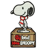Embleem Huusse - Gij Bent Mien Snoopy Embleem Huusse - Gij Bent Mien Snoopy