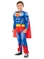 Superman Licentie Gespierd Lichtblauw - Kinderen  Superman Licentie Gespierd Lichtblauw - Kinderen