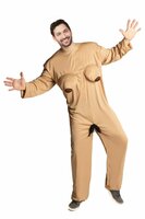 Naakte Vrouw Kostuum - Volwassenen Naakte Vrouw Kostuum - Volwassenen