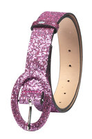 Riem Glitter Roze - Disco Accessoire - Fout Feest Riem Glitter Roze - Disco Accessoire - Fout Feest