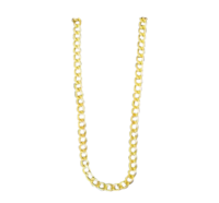 Gangster Ketting Goud - Fijn Schakel - Rapper Ketting Gangster Ketting Goud - Fijn Schakel - Rapper Ketting