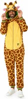Opposuits Giraffe Onesie - Dieren Jumpsuit - Volwassenen Opposuits Giraffe Onesie - Dieren Jumpsuit - Volwassenen