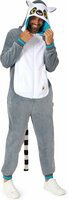 Opposuits Maki Onesie - Dieren Apen Jumpsuit - Volwassenen Opposuits Maki Onesie - Dieren Apen Jumpsuit - Volwassenen