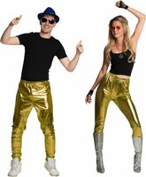 Broek Goud - Jaren 80 & 90 Disco - Volwassenen Broek Goud - Jaren 80 & 90 Disco - Volwassenen