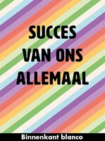 Wenskaart XL - Succes Van Ons Allemaal - Met Envelop Wenskaart XL - Succes Van Ons Allemaal - Met Envelop