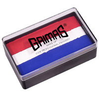 Grimas One Stroke - Splitcake Rood-Wit-Blauw - 30 gram Grimas One Stroke - Splitcake Rood-Wit-Blauw - 30 gram