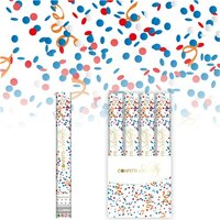 Confetti Shooter - Rood-Wit-Blauw-Oranje - 40 cm Confetti Shooter - Rood-Wit-Blauw-Oranje - 40 cm