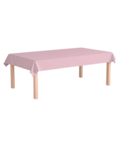 Tafelkleed Papier - Baby Roze - 274 x 137 cm Tafelkleed Papier - Baby Roze - 274 x 137 cm