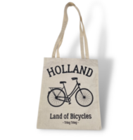 Holland Tas - Katoen - Land of the Bicycles