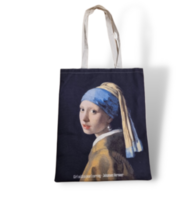 Meisje met Parel Tas - Katoen - van Gogh