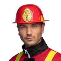 Brandweerhelm Fire Chief Rood - Volwassenen
