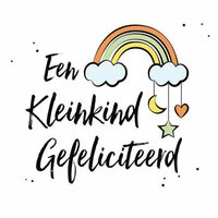 Wenskaart - Een Kleinkind Gefeliciteerd - met Envelop