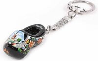 Sleutelhanger Souvenir - Klomp Enkel - Zwart