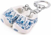 Sleutelhanger Souvenir - Klomp Dubbel - Delfts Blauw