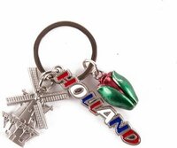 Sleutelhanger Souvenir - Tulp - Molen - Holland