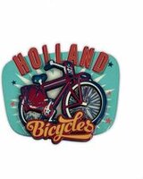 Koelkastmagneet - Magneet Holland - Vintage Holland Bicycles