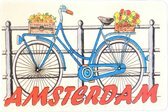 Koelkastmagneet - Magneet Holland - Amsterdam Fiets
