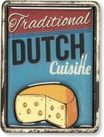 Koelkastmagneet - Magneet Holland 3D - Traditional Cheese - Robin Ruth 