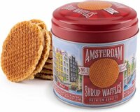Stroopwafel Blik Amsterdam - Grachten - Inclusief Stroopwafels