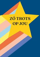 Wenskaart Geslaagd - Ster Zo Trots Op Jou - met Envelop