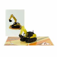 Wenskaart Kiriori 3D - Graafmachine Verbouwing - met Envelop