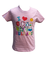 T-shirt Roze - Holland Tulpen - Katoen - Kinderen