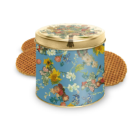 Stroopwafel Blik Van Gogh - Flowers - Inclusief Stroopwafels