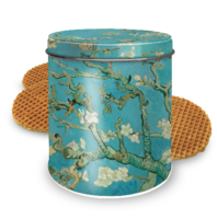 Stroopwafel Blik van Gogh - Almond Blossom - Inclusief Stroopwafels