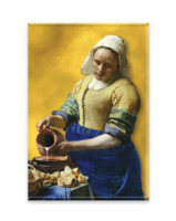 Koelkastmagneet - Magneet Vermeer - Melkmeisje