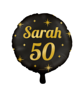 Folieballon Classy - Sarah 50 - 45 cm - Helium- en Luchtvulling Folieballon Classy - Sarah 50 - 45 cm - Helium- en Luchtvulling