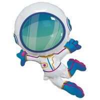 Folieballon Astronaut - Ruimte Ballon - 96 cm - Helium- en Luchtvulling Folieballon Astronaut - Ruimte Ballon - 96 cm - Helium- en Luchtvulling