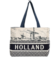 Shopper Holly Denim - Schoudertas Blauw - Souvenir