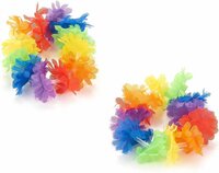 Hawaiiaanse Armbanden Set - Hawaï Strandfeest - 2 stuks Hawaiiaanse Armbanden Set - Hawaï Strandfeest - 2 stuks