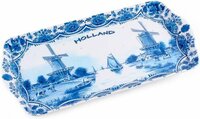 Dienblad - Melamine - Delftsblauw - 30 x 15 cm