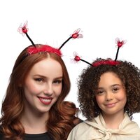 Diadeem Lieveheersbeestje - Tiara Ladybirds - Rood-Zwart